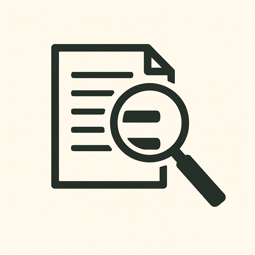 Scrutinize kelimesi