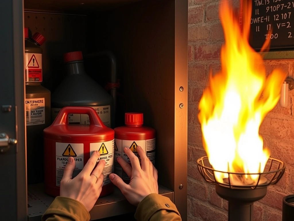 Flammable kelimesi